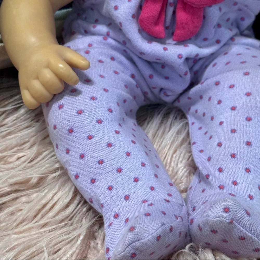American Girl Doll in Purple with Pink Accents
